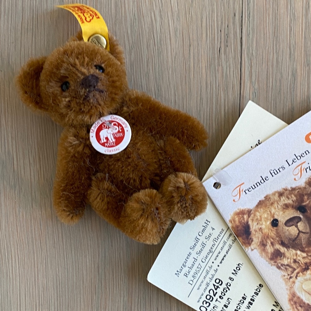 Steiff Mini Brown Teddy Bear - 039249